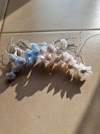 Lot d'accessoires pour cheveux pour mariage baptême ou communion
