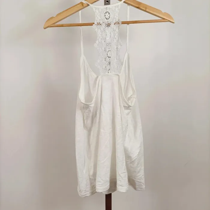 Débardeur blanc dos dentelle – Next taille 40 A715 - photo numéro 6