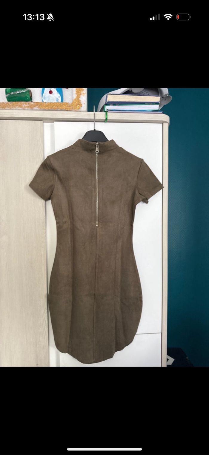 Robe kaki femme M - photo numéro 2