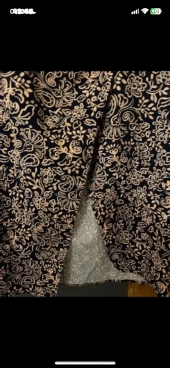 Belle jupe ouverte hanche drapé collection 2025. - photo numéro 4