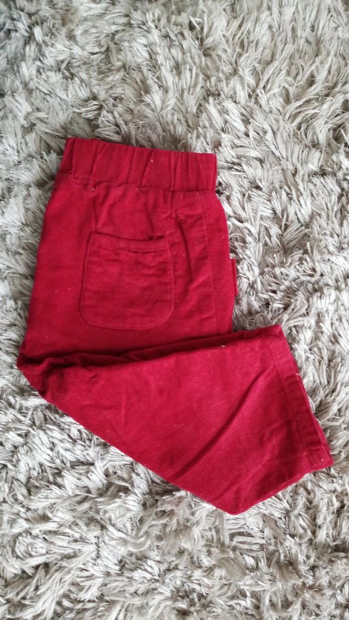 Pantalon en velours 6 mois