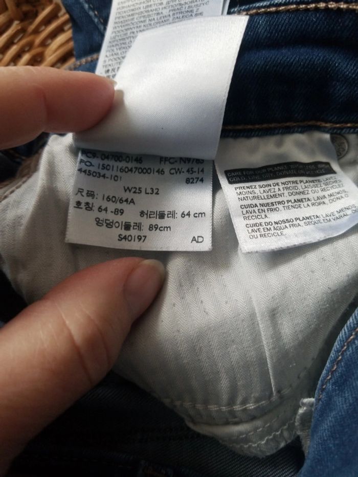 Jean mid rise straight W25L32 - photo numéro 9