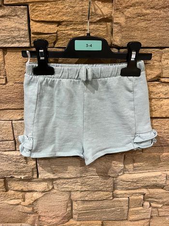 Petit short bleu ciel 18-24 mois