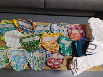 Lot de couches lavables Bum Diapers 