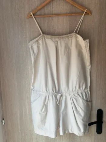 Conbishort fines bretelles beige - Sandro - T40