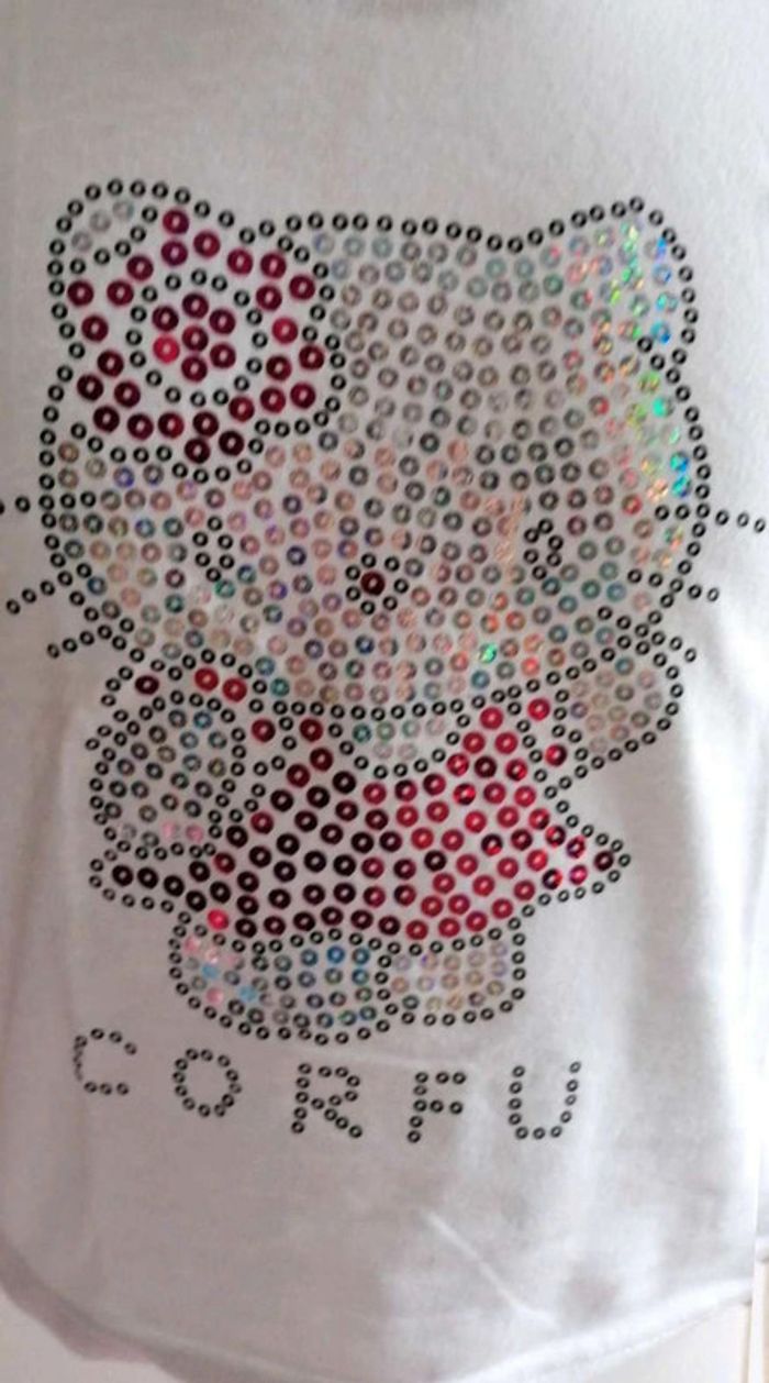 T-shirt corfu hello kitty - photo numéro 2