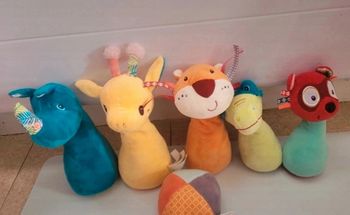 Jeux de quilles en tissus avec balles
Nature & découverte