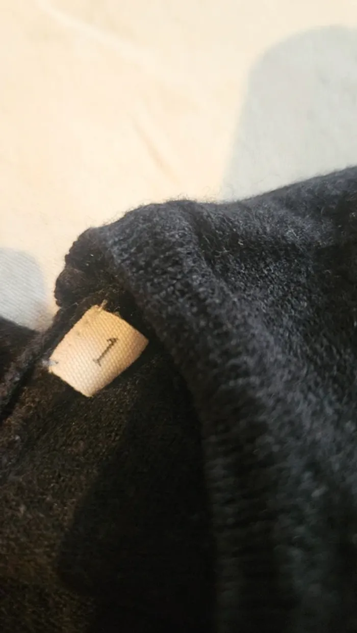 Pull fin Harris Wilson- col rond manches courtes -Coton et laine - photo numéro 4