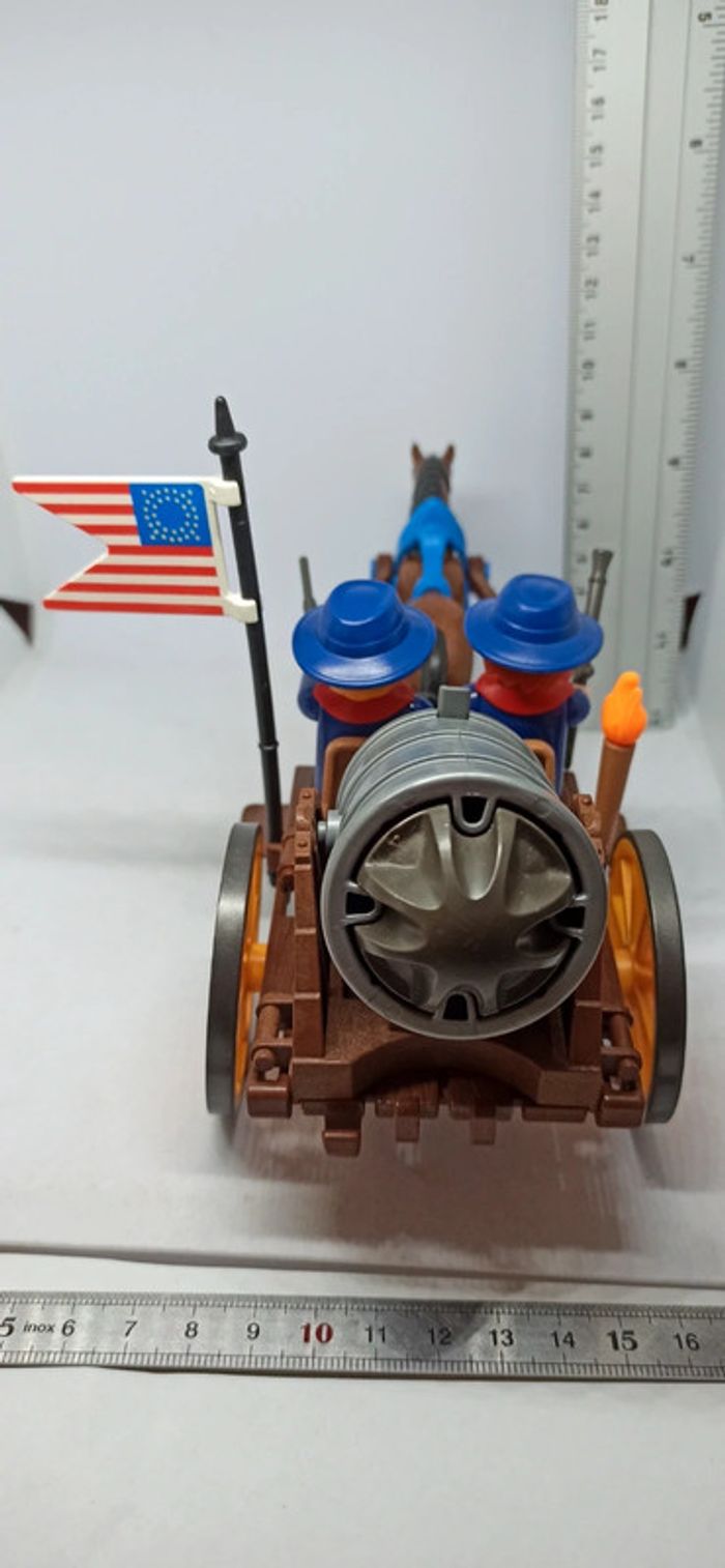 Convoi de nordistes avec canon playmobil - photo numéro 5