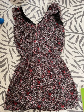 Robe femme fleuri été