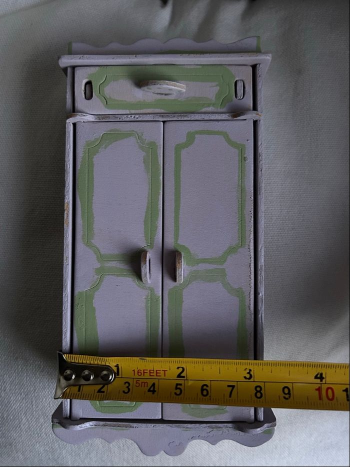 🪆 Charmante Armoire de Poupée Miniature - Style Vintage - photo numéro 7