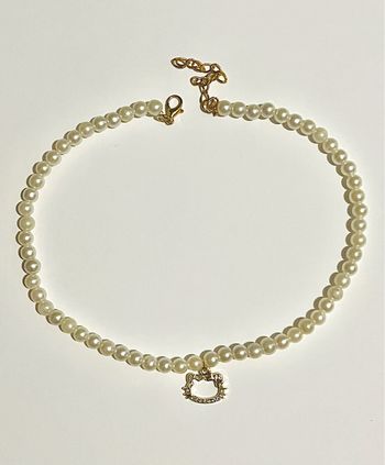 Collier en perle nacré hello kitty sanrio cinnamonroll 