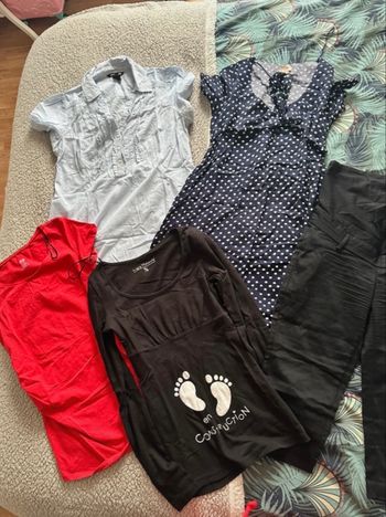 Lots  5 vêtements de grossesse 36 H&M