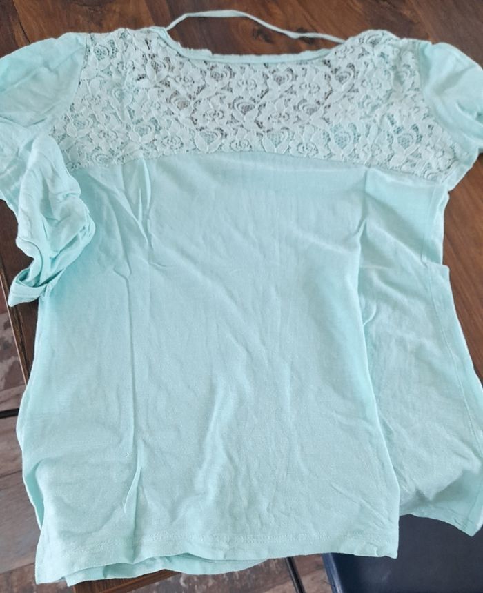 Tee shirt femmes couleur menthe Made In Italy M - photo numéro 7