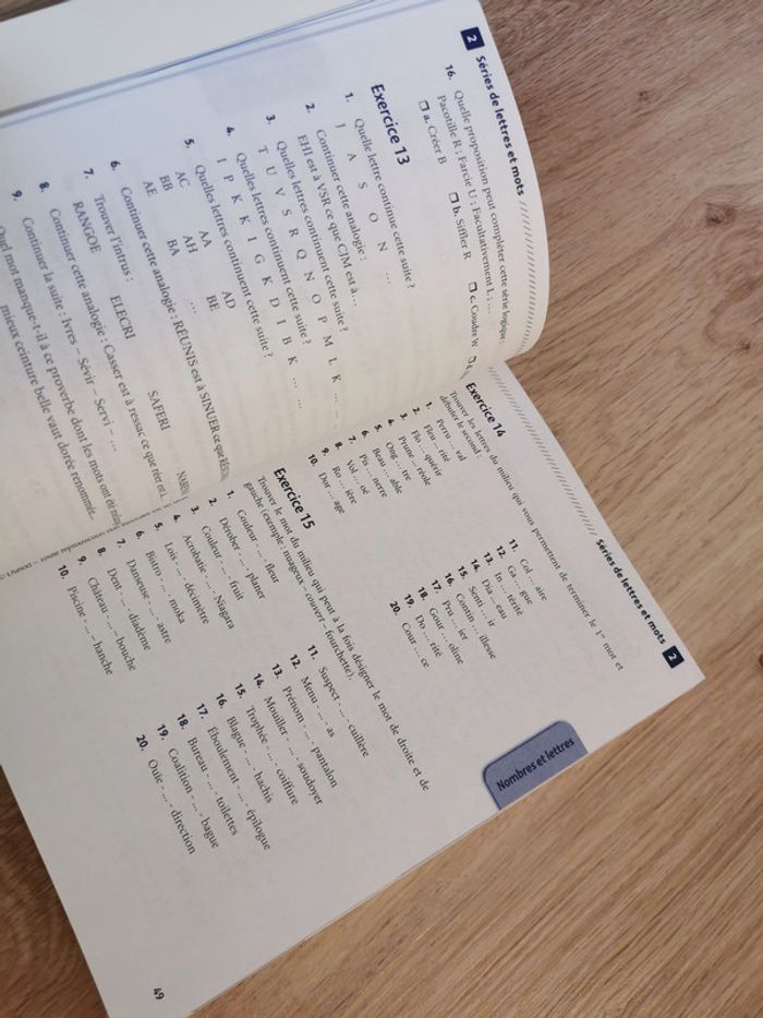 Entraînement intensif aux tests de logique et psychotechniques, 700 tests de logique - photo numéro 3