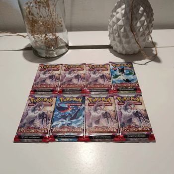 Pokémon 8 boosters écarlate et violet évolutions à paldea