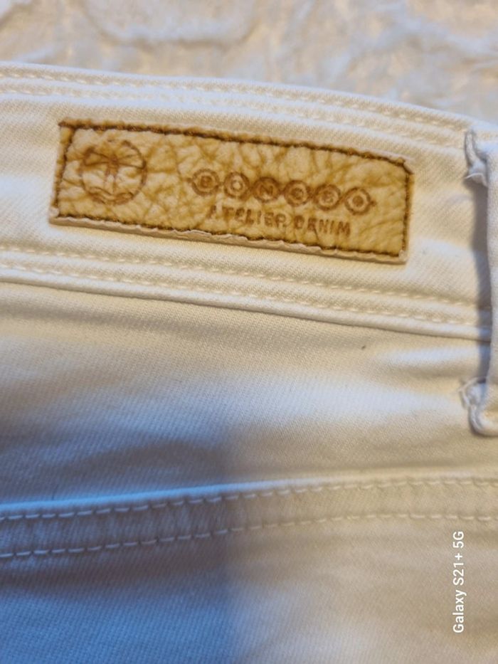 Jean blanc Bonobo taille 34 - photo numéro 7