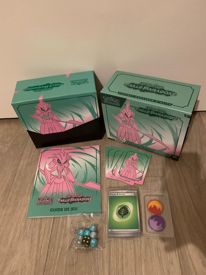 ETB - Coffret Dresseur d’Élite Garde-de-Fer Faille Paradoxe avec goodies