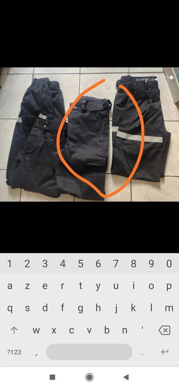 1pantalon de sécurité
