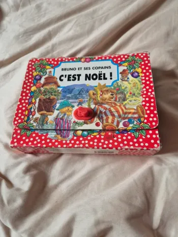 Malette avec 4 livres Bruno et ses copains : c’est Noël !