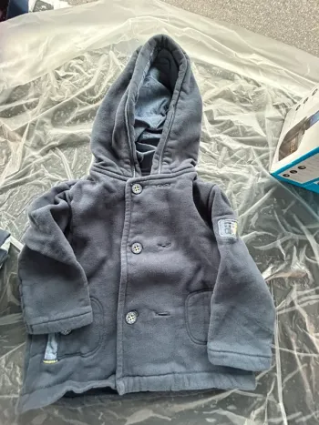 Veste obaïbi bleu marine