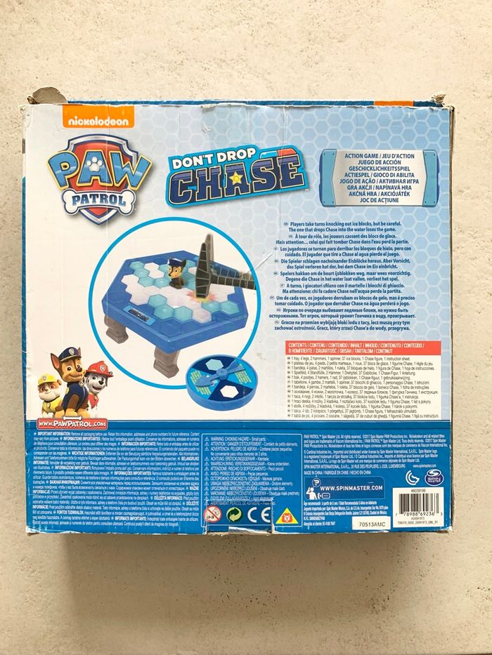 Jeu pat patrouille / paw patrol - don’t drop chase blocs de glace - photo numéro 3
