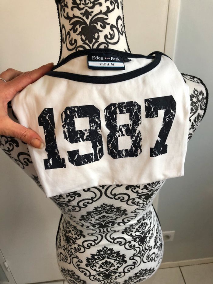 Débardeur blanc Éden Park taille 36/38 - photo numéro 3
