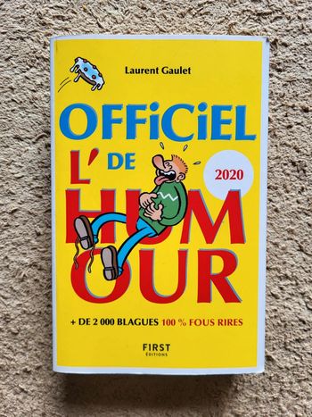 Livre Officiel de l'humour 2020 de Laurent Gaulet
