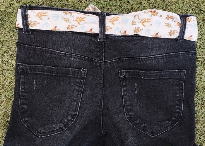 Beau petit jeans noir - photo numéro 3