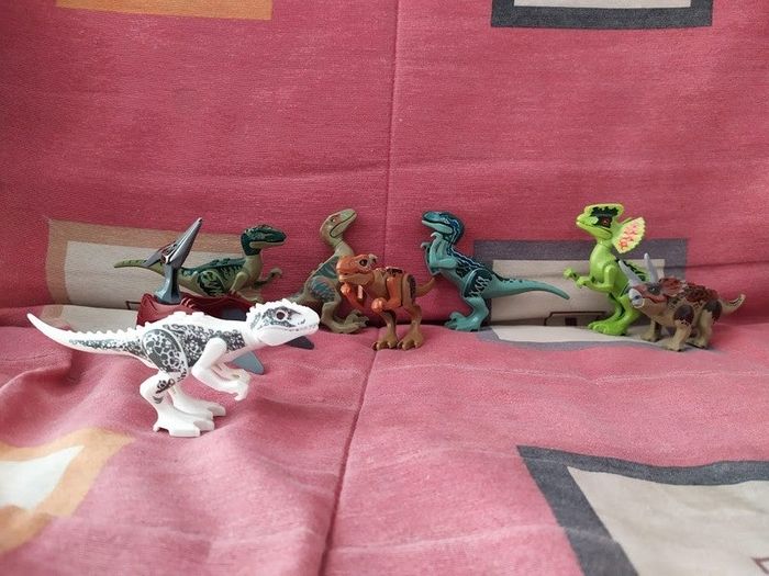 jeu de construction dinosaures