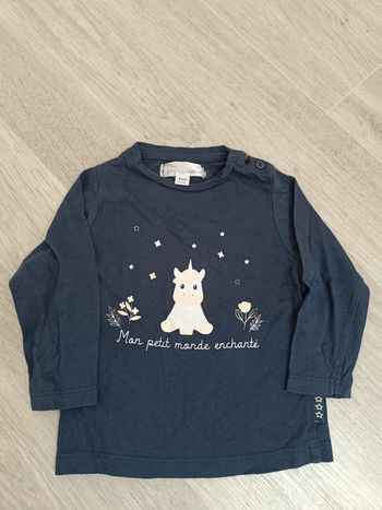 T-shirt manches longues 18 mois