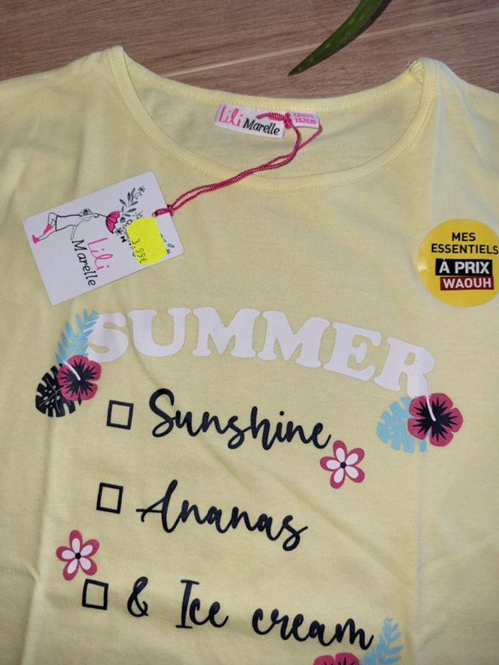 Tee-shirt fille - photo numéro 2