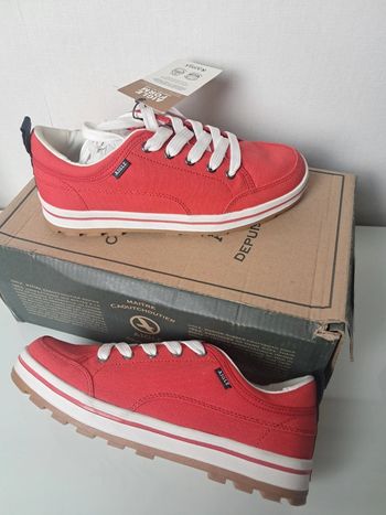 Aigle chaussures basket en toile P.36 neuves