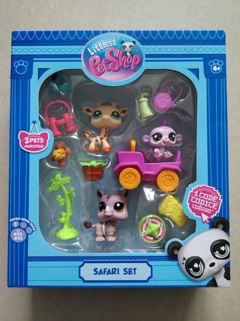 Set safari littlest petshop neuf et scellé