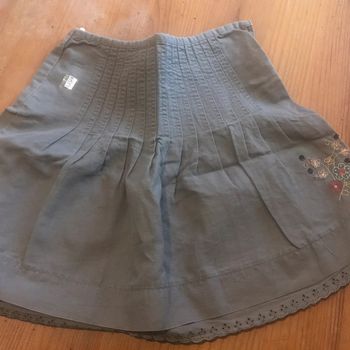 Jupe taupe sergent major