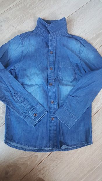 Chemise jean Garçon neuve in extenso 8 ans