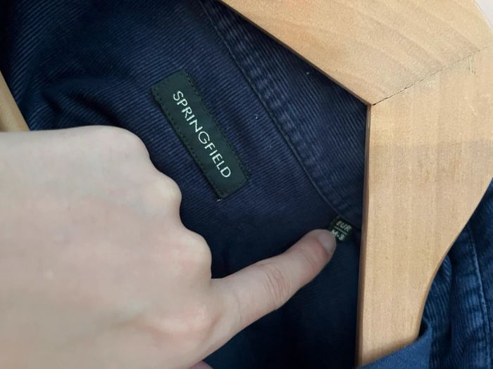 Chemise unie Springfield taille M - photo numéro 3