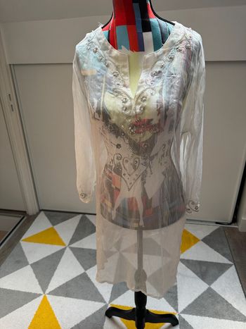 Robe transparente Cherry Taille 36