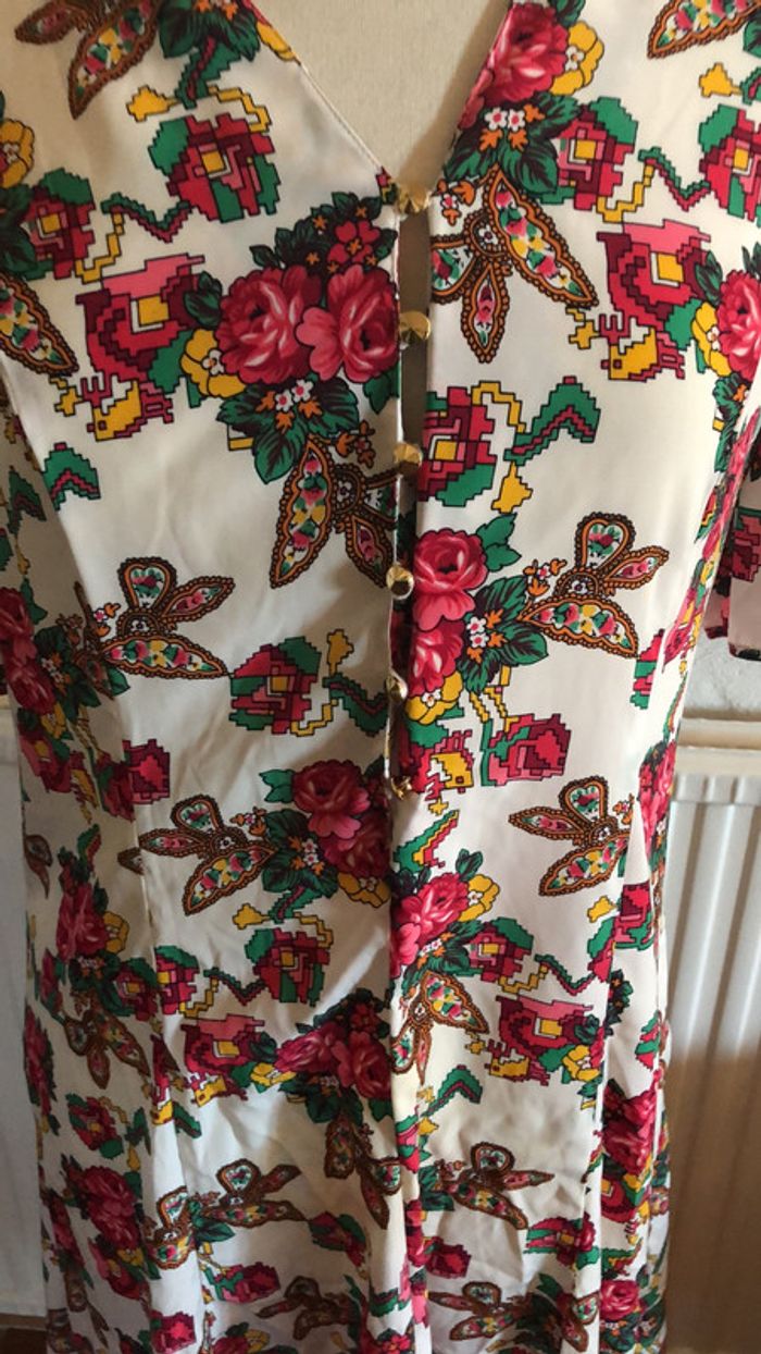 Robe 60’ 70’ taille 40 vintage rétro - photo numéro 2