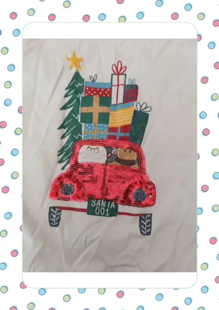 2 Tee shirt manches longues noël - photo numéro 5