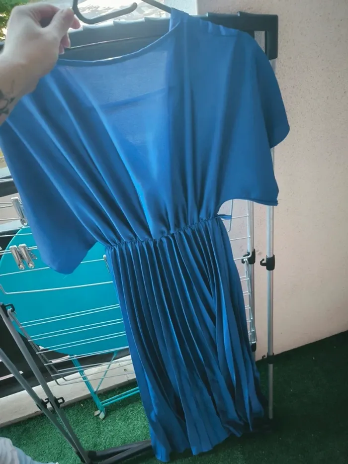 Robe d'été bleue - photo numéro 2
