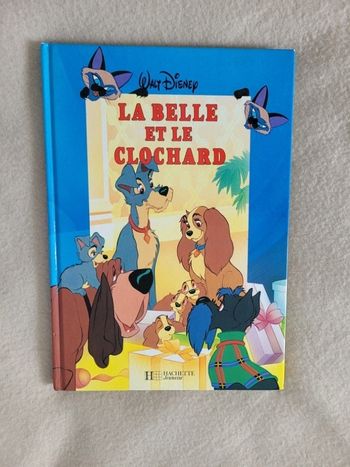 livre Disney grand format A4 (format 29x22) La belle et le clochard