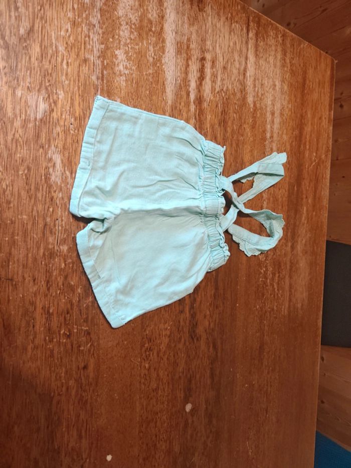 Salopette short  fille taille 23 mois - photo numéro 3