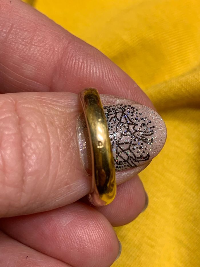 bague deux tons et zirconias - photo numéro 13