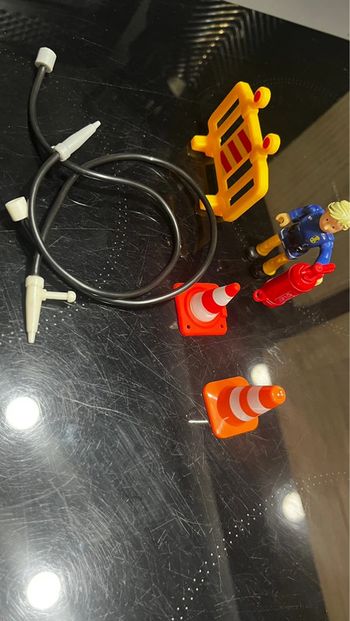 Lot figurine Sam le pompier