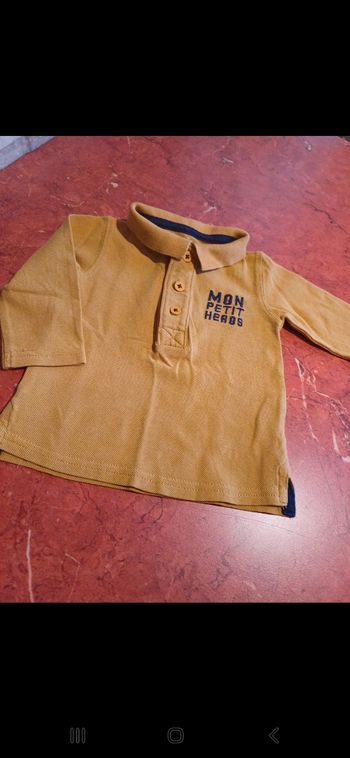 Polo bébé taille 12 mois