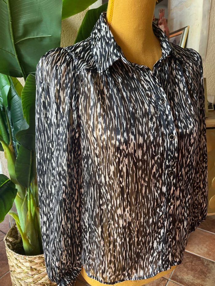 camiseta léopard print zara - photo numéro 2