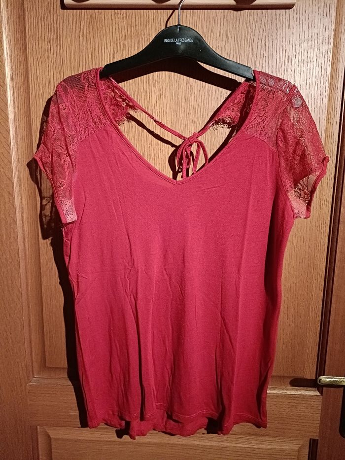 Tee-shirt rouge