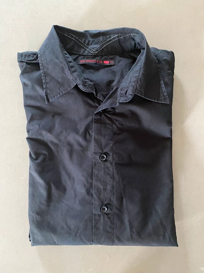 Chemise Levi’s noire homme taille L manches longues - photo numéro 18