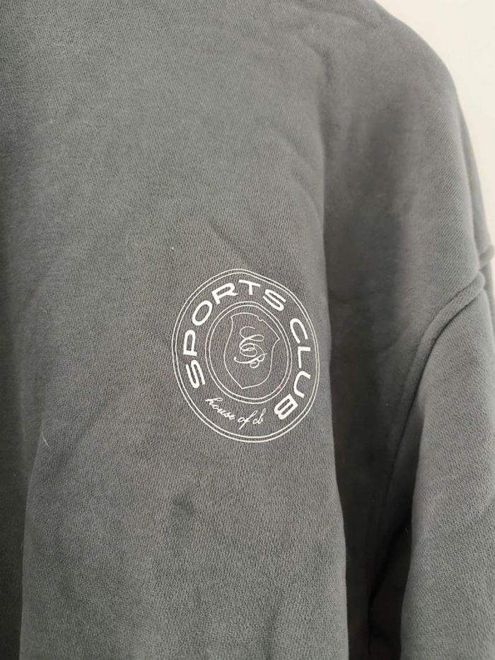 Sweat à capuche gris foncé  House of CB Taille S - photo numéro 2